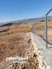  8 ارض للبيع جرش عنيبه قطعه مميزه جدا