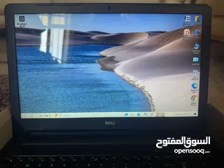  2 لابتوب dell معالج i5 شاشة 15.6 انش فل كيبورد بحالة ممتازه