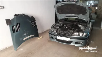  5 bmw e46 m style hood 4 doors