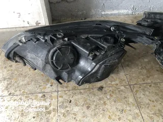  6 اضويه bmw e60 زينون اصليات هيلا