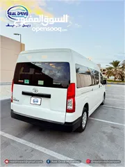  2 TOYOTA HIACE-HIGHROOF 13 Passenger Year-2019 Engine-3.5L V6-white