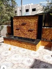  24 معلم بليط تسليم هندسي تجديد حمامات بأحدث طراز تنفيذ شلالت وبربكيو .فير بلس غاز +فير بليس حطب زرب