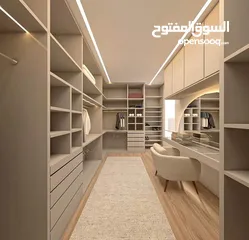  14 ديكورات جبس بورد + دهان + كحلة حجر