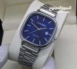  23 ساعة رجالي سير جلد طبيعي مكينه ظد الماء شاشه زفير