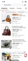  17 Women staff & hand bag