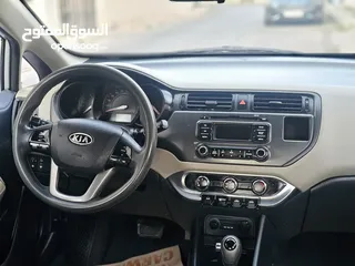 9 كيا ريو 2012 محرك 1600cc بحالة الوكالة