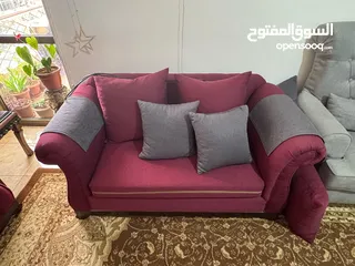  8 طقم كنب مع مفردتين