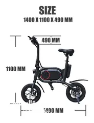  2 سكوتر دراجه كهربائيه لوزن 120k