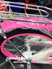  2 عرض خاص على الدراجة الهوائية البناتية وارد دبي ماركة auka مع كفالة لمدة سنة مقاس16 inch