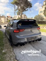  4 GOLF RLine // تعديل كامل اصلي R لون مميز  دهان شركة  رخصة و تامين لشهر 10  فل اضافات و زيادة