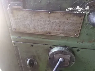  4 مخرطه الماني شرقي طول 3متر