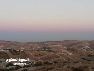  2 أرض للبيع في أم رمانه حوض الدغيليب بالقمة إطلالة خرافيه على عمان