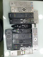  8 ريموتات اصلية مستعمله للبيع