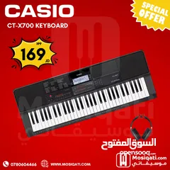 1 اورغ كاسيو شرقي غربي Casio CTX700 Keyboard مع هيدفون