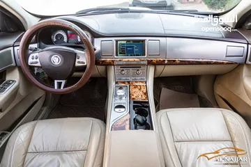  12 Jaguar XF 2007  السيارة وارد الشركة و بحالة ممتازة جدا