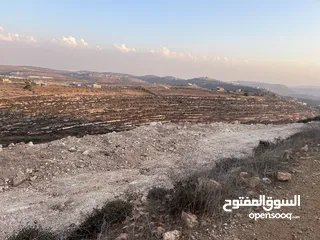 6 قطعه ارض باطلاله رائعه للبيع بسعر مغري وللتجاره