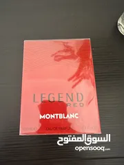 4 Montblanc legends red new 100ML