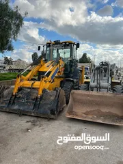  8 حفار مع جكJCBوجرافة صغير للايجار