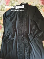  2 عباءه سوداء مستعمل قياس L