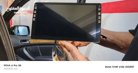 1 شاشه سياره اندرويد للبيع بحاله جيده
