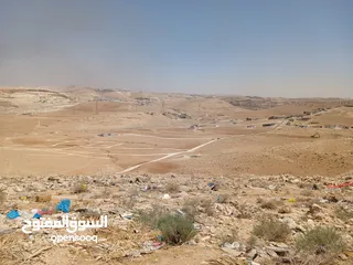  4 من المالك مباشرة 20 قطعة أراض سكنية شارع الحزام  ( المغيرات/وادي القطار )شرق عمان  مفروزة جديد للبيع