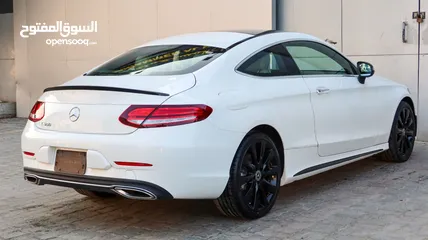  4 MERCEDES-BENZ C300 COUPE 2019  PANORAMA FULL OPTION US SPEC