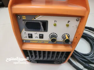  1 plasma cnc metal cutting almost new. مكينة بلازما لقص حديد. استعمال قليل جدا