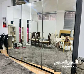  2 خزانة لاتية تفصيل ستة ظرف مرايا للبيع