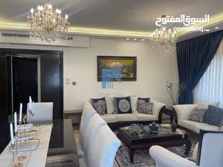  11 شقة فاخرة للبيع في الرابية طابق ثالث 180م مع روف 60م تشطيب سوبر ديلوكس بسعر مغري