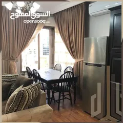  6 شقة طابق ثاني مفروشة  للايجار في عبدون مساحة الشقة 100م