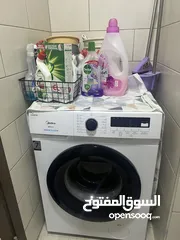  1 Media washing Machine and electrical oven with air fryer