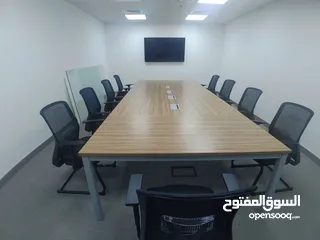  4 1 Desk Office Space for Small Companies in Qurum