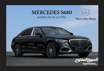  1 MERCEDES S680 MAYBACH 6.0L A/T PTR [EXPORT PRICE] [ST]