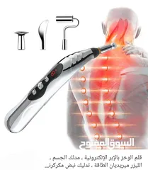 1 تحفيز الاعصاب نبضات كهربائي ملحقات طبية 5 في 1 قلم الوخز بالإبر الطب الصيني جهاز تحفيز الاعصاب ، قلم