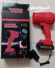  18 مسدس فرد الهواء وطارد الغبار شحن هوفر هواء 48 فولت قوي جدا هوفر نفخ سفاح