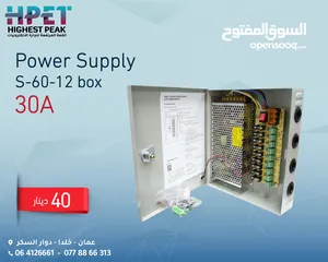 1 Power Supply S-60-12 box 30A