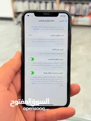  6 ايفون XR بطاريه 90 ذاكره 128 نضافه فول شخط مابي كامل ملحقاته مع ضمان محل 5 ايام