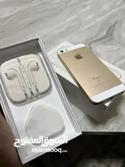  2 آيفون SE16g لون ذهبي جديد