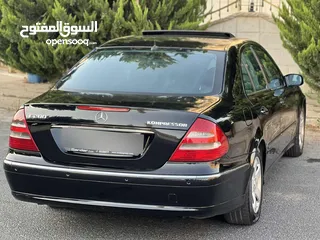  6 مرسيدس e200 موديل 2006 بحالة الوكالة فل اضافات افنتجارد لون اسود بالصلاة ع النبي ما شاء الله