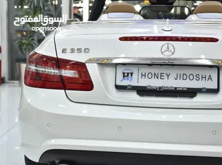  8 Mercedes Benz E350 Convertible ( 2013 Model ) in White Color Japanese Specs