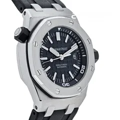  7 Audemars Piguet Royal Oak Offshore Diver 42mm Stainless Steel Case Iconic Black Dial Full set