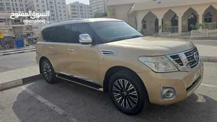  4 Nissan Patrol SE platinum