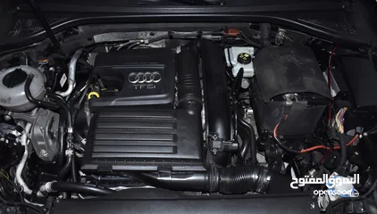  17 Audi A3 30TFSi 1.4L ( 2016 Model ) in Black Color GCC Specs