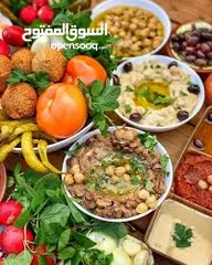  1 مطلوب شريك مطعم فول فلافل حمص