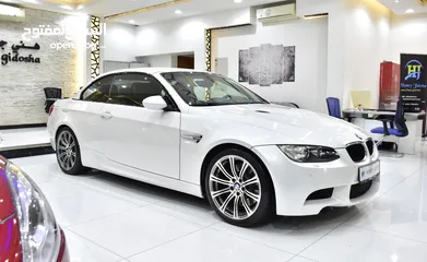  2 BMW M3 Convertible ( 2011 Model ) in White Color GCC Specs