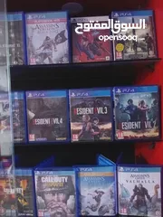 22 سيديات بلايستيشن فور  و فايف PS4 &PS5 CD.S
