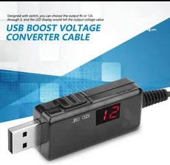  4 KWS-912V 5V USB Boost Voltage Converter, USB Boost Voltage Converter Cable