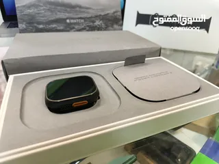  13 Apple Watch Ultra 2 Black Edition بطاريه 100% مشحونه مرتين