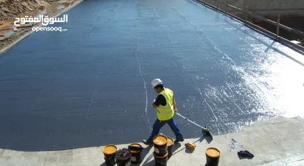  15 واتر بروف waterproofing العزل المائي والحراري والصيانة