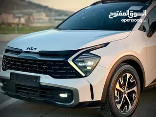  8 كايا سبورتاج /2022 فل الفل فتحة سقف  2x4 ///240Hp بنزين + كهرباء  ( Haybrid) 1600cc